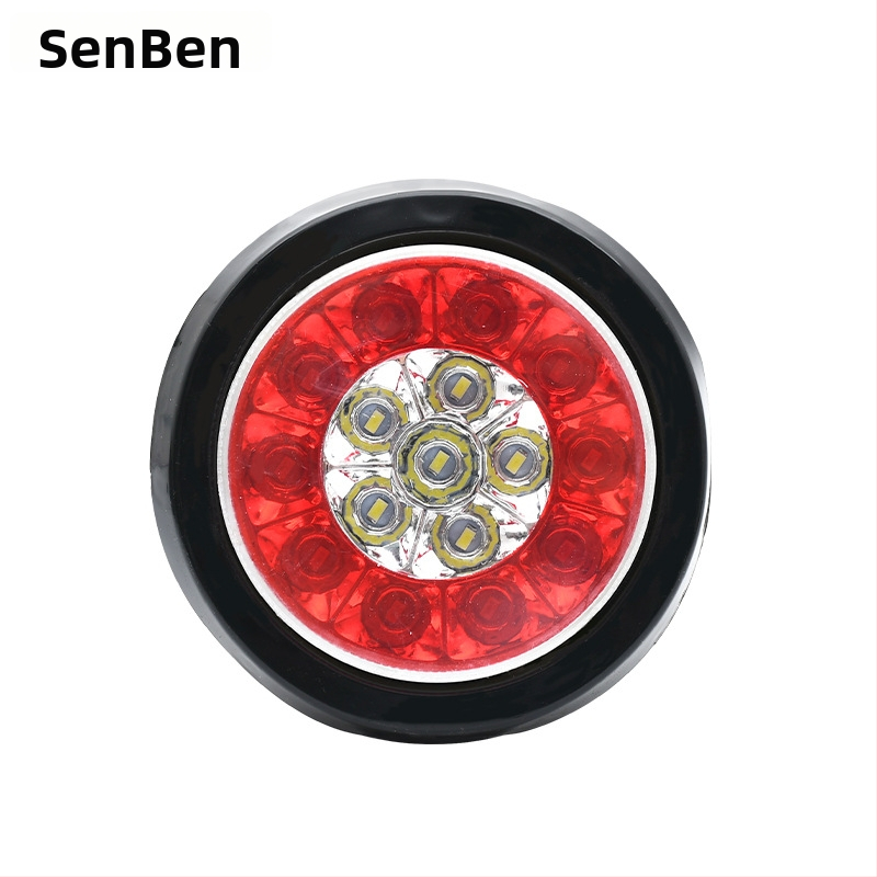 CIMC LED galinis žibintas, 12–24V, 6000K, universalus suderinamumas su sunkvežimiais ir mikroautobusais