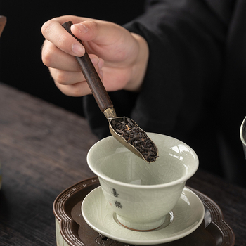 Chenxiang Ge Kiln κεραμικό σετ τελετής τσαγιού Six Gentlemen εργαλεία – Μάρκα Chenxiang, Ge Kiln, κινεζικό στυλ