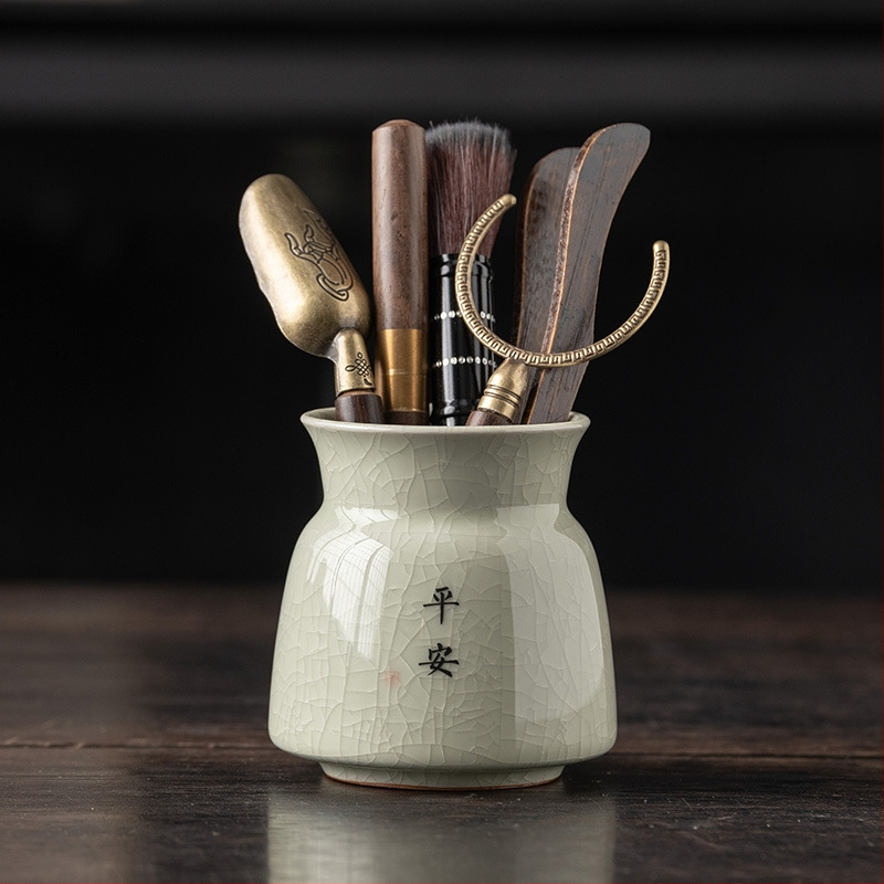 Chenxiang Ge Kiln κεραμικό σετ τελετής τσαγιού Six Gentlemen εργαλεία – Μάρκα Chenxiang, Ge Kiln, κινεζικό στυλ