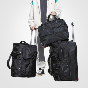 Kokkupandav nailon Reisikott, laiendatav mahutavus 20-35 L, unisex disain, polüestri vooder