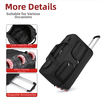 Kokkupandav nailon Reisikott, laiendatav mahutavus 20-35 L, unisex disain, polüestri vooder