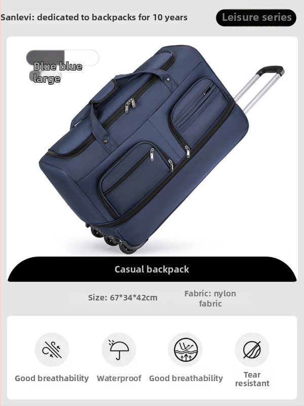 Kokkupandav nailon Reisikott, laiendatav mahutavus 20-35 L, unisex disain, polüestri vooder