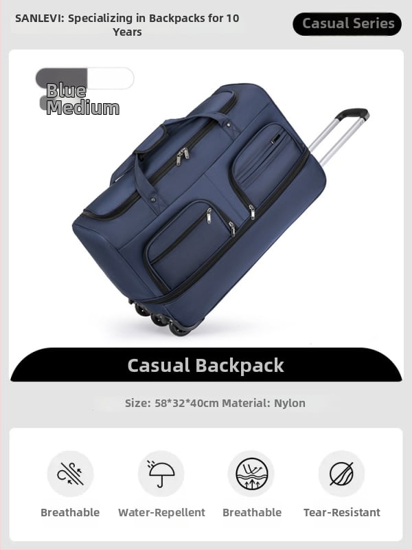 Kokkupandav nailon Reisikott, laiendatav mahutavus 20-35 L, unisex disain, polüestri vooder