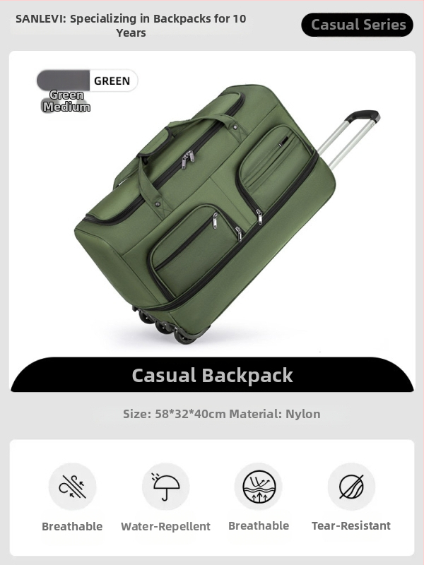 Kokkupandav nailon Reisikott, laiendatav mahutavus 20-35 L, unisex disain, polüestri vooder