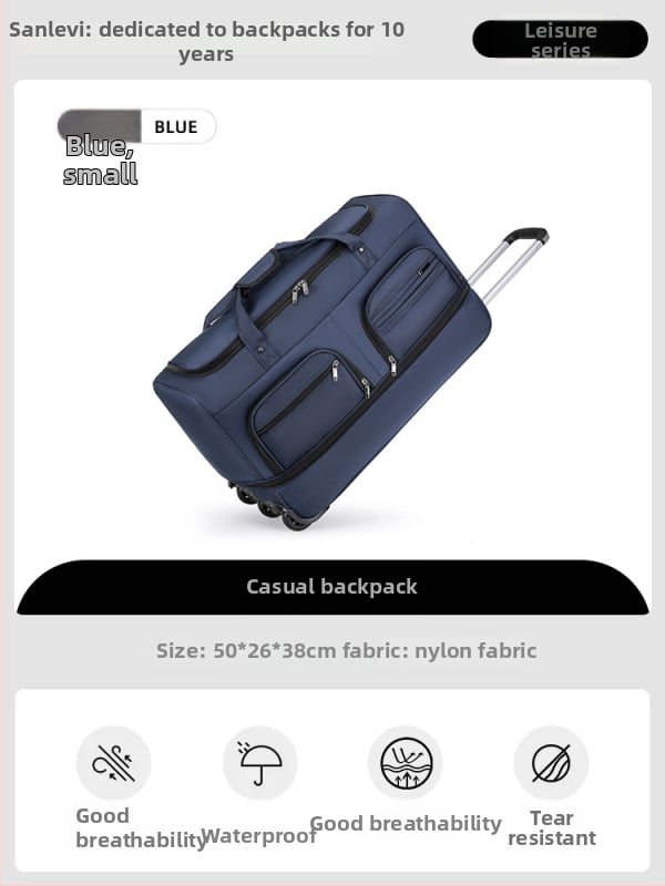 Kokkupandav nailon Reisikott, laiendatav mahutavus 20-35 L, unisex disain, polüestri vooder