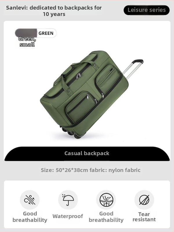 Kokkupandav nailon Reisikott, laiendatav mahutavus 20-35 L, unisex disain, polüestri vooder