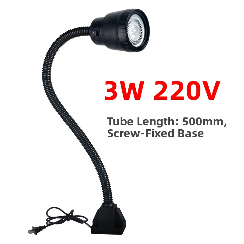 Mašīnas darba instrumentu lampa – LED, magnētiska piestiprināšana, dubultais spriegums 24V/220V (Brand: Nine; Authorized private brands: Yes; Type: Lamps)