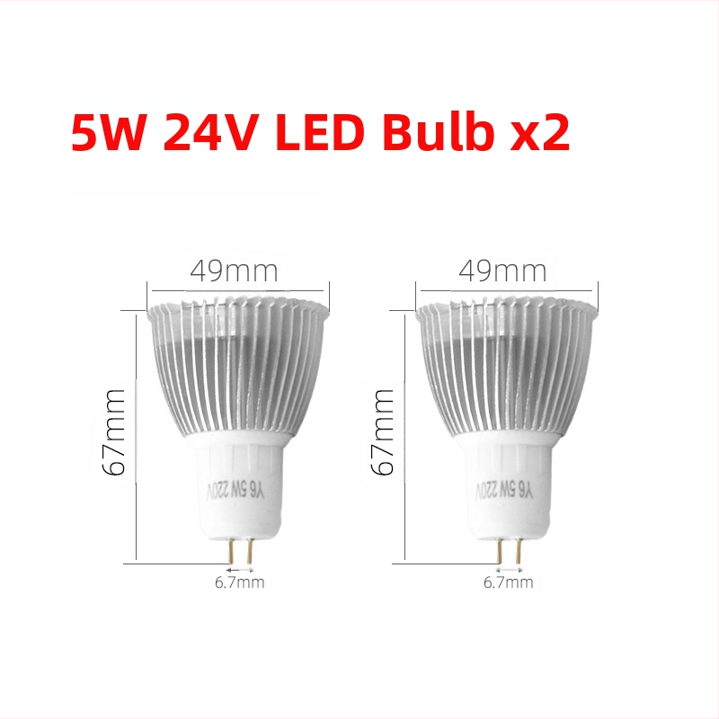 Mašīnas darba instrumentu lampa – LED, magnētiska piestiprināšana, dubultais spriegums 24V/220V (Brand: Nine; Authorized private brands: Yes; Type: Lamps)