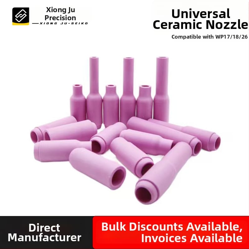 Keramikinis antgalis argono lankinio suvirinimui – WP serija (WP18/17/26, QQ300, QS300), invertuotas keraminis dangtelis, 13N10N serija