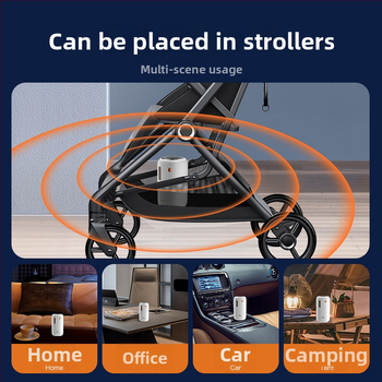 USB įkrovimo belaidis komarų naikinimo įrenginys vidaus ir lauko naudojimui, modelis Chigo LBH107, LED šviesa, dengiamas plotas 21–30㎡, įmontuota baterija 501–800 mAh, veikimo laikas 6–8 valandos