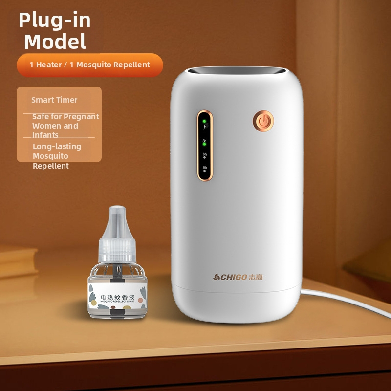 USB įkrovimo belaidis komarų naikinimo įrenginys vidaus ir lauko naudojimui, modelis Chigo LBH107, LED šviesa, dengiamas plotas 21–30㎡, įmontuota baterija 501–800 mAh, veikimo laikas 6–8 valandos