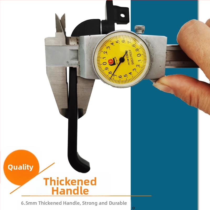 Mâner pentru fereastră cu deschidere laterală, din aliaj de aluminiu, încuietoare cu punct unic, model SNHU-38-Z, vopsire cu spray