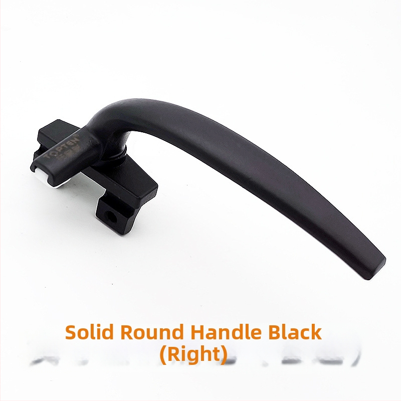 Mâner pentru fereastră cu deschidere laterală, din aliaj de aluminiu, încuietoare cu punct unic, model SNHU-38-Z, vopsire cu spray