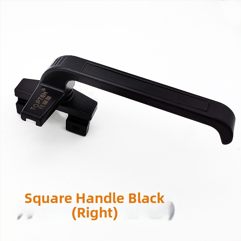 Mâner pentru fereastră cu deschidere laterală, din aliaj de aluminiu, încuietoare cu punct unic, model SNHU-38-Z, vopsire cu spray