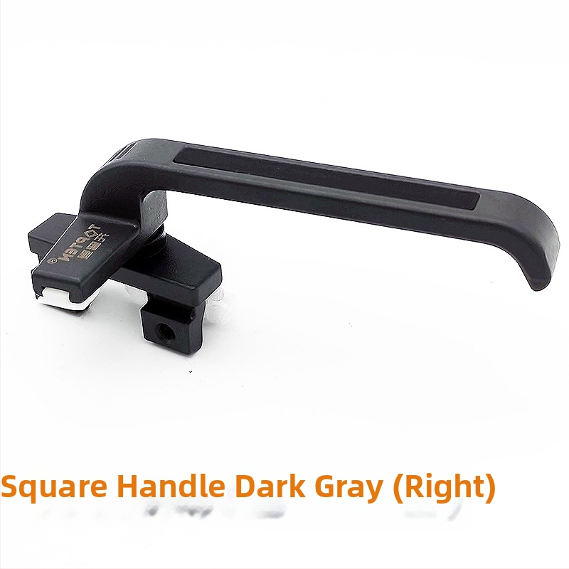 Mâner pentru fereastră cu deschidere laterală, din aliaj de aluminiu, încuietoare cu punct unic, model SNHU-38-Z, vopsire cu spray