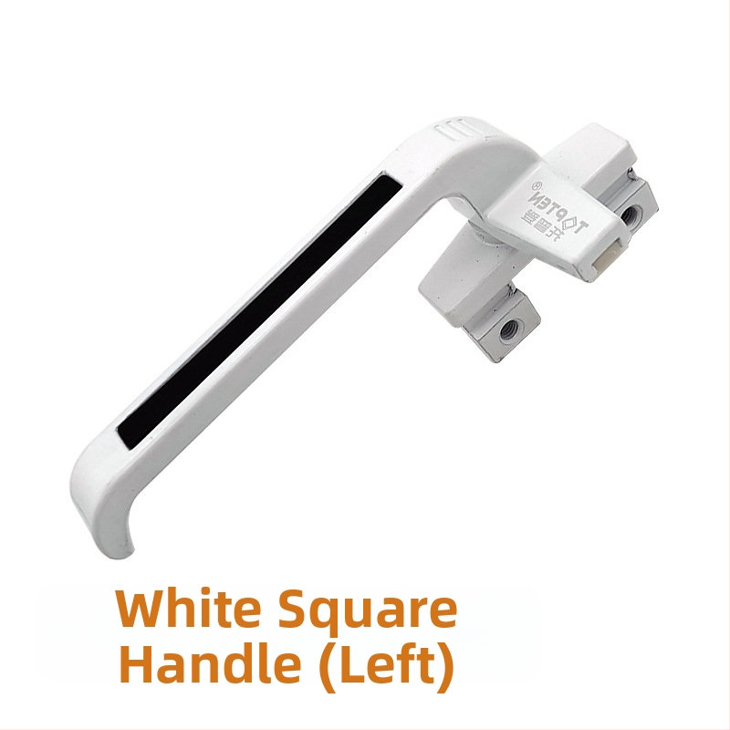 Mâner pentru fereastră cu deschidere laterală, din aliaj de aluminiu, încuietoare cu punct unic, model SNHU-38-Z, vopsire cu spray