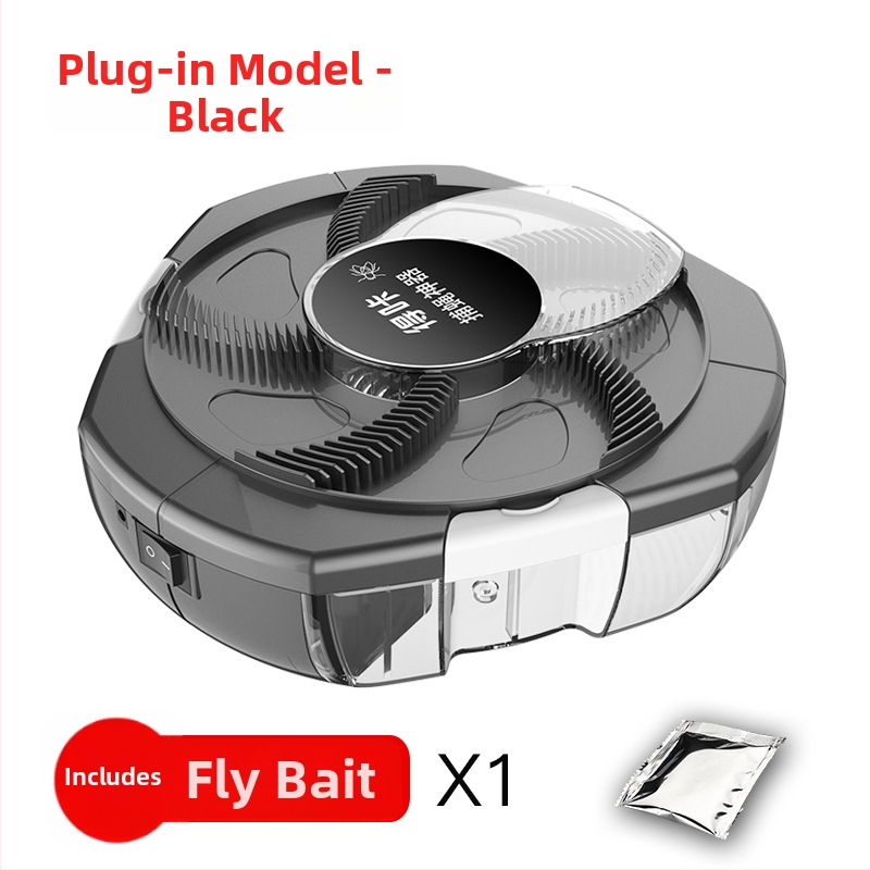 Машина за улов и убийство на мухи – LED светлина; обхват 10 м²; ръчен електрически удар; без вградена батерия; нетоксично