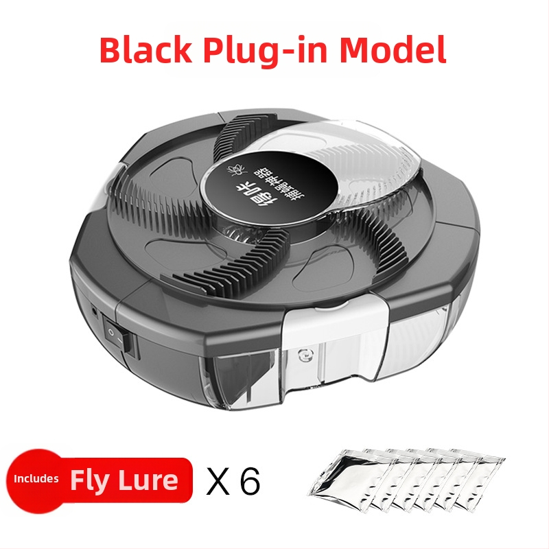 Машина за улов и убийство на мухи – LED светлина; обхват 10 м²; ръчен електрически удар; без вградена батерия; нетоксично