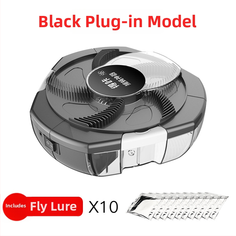 Машина за улов и убийство на мухи – LED светлина; обхват 10 м²; ръчен електрически удар; без вградена батерия; нетоксично