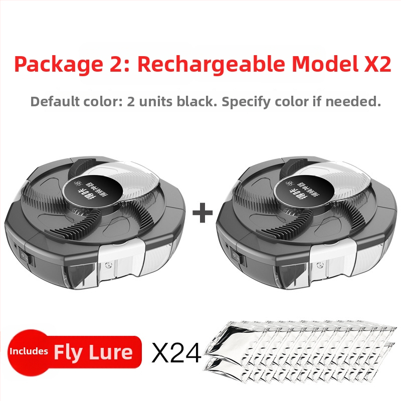 Машина за улов и убийство на мухи – LED светлина; обхват 10 м²; ръчен електрически удар; без вградена батерия; нетоксично