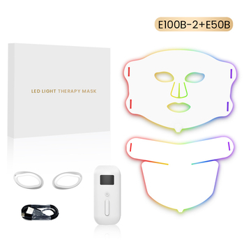 Dispozitiv mască facială cu albire și rejuvenare a pielii, IPX8 rezistent la apă, portabil, fără baterie încorporată, FDA/CE/FCC/ROHS certificări