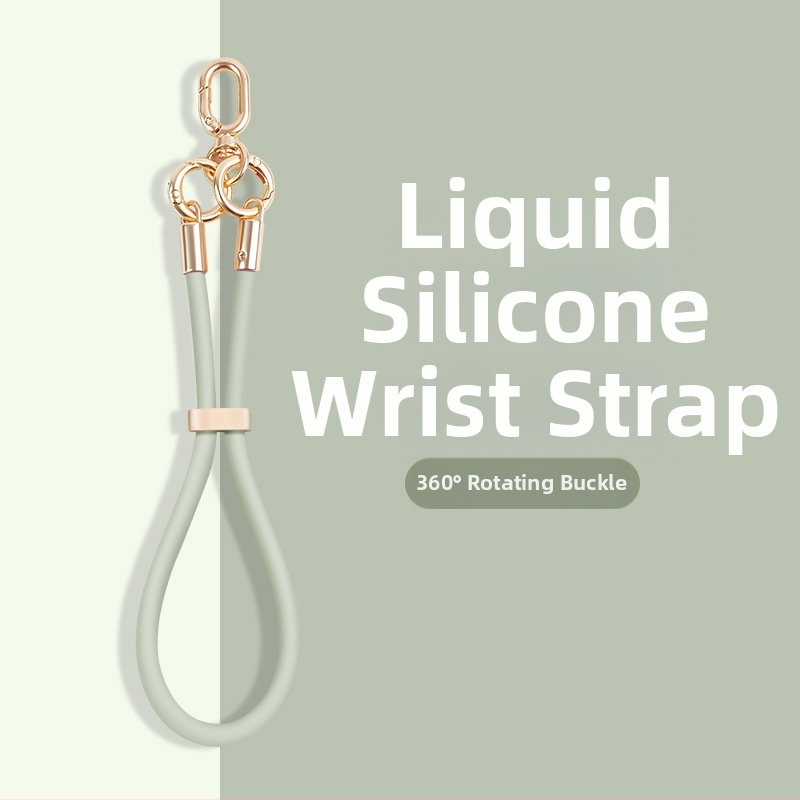 Skysto silikono telefono pakabukas su reguliuojamu užsegimu — anti-pardavimo funkcija, kūrybingas geometrinis dizainas, prekė Yikaden