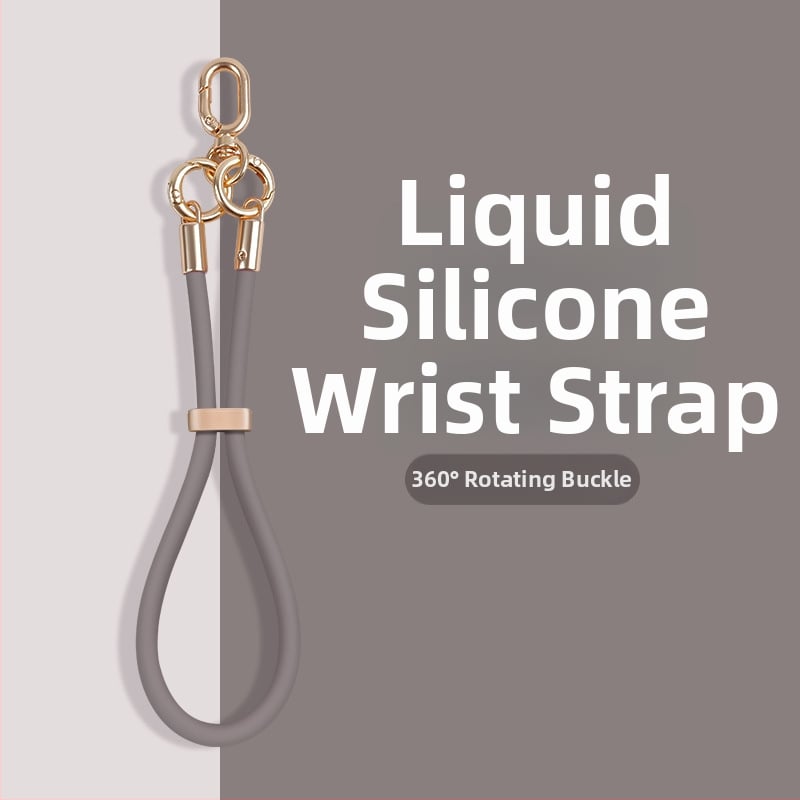 Skysto silikono telefono pakabukas su reguliuojamu užsegimu — anti-pardavimo funkcija, kūrybingas geometrinis dizainas, prekė Yikaden