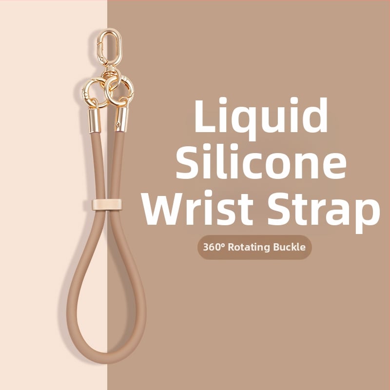 Skysto silikono telefono pakabukas su reguliuojamu užsegimu — anti-pardavimo funkcija, kūrybingas geometrinis dizainas, prekė Yikaden