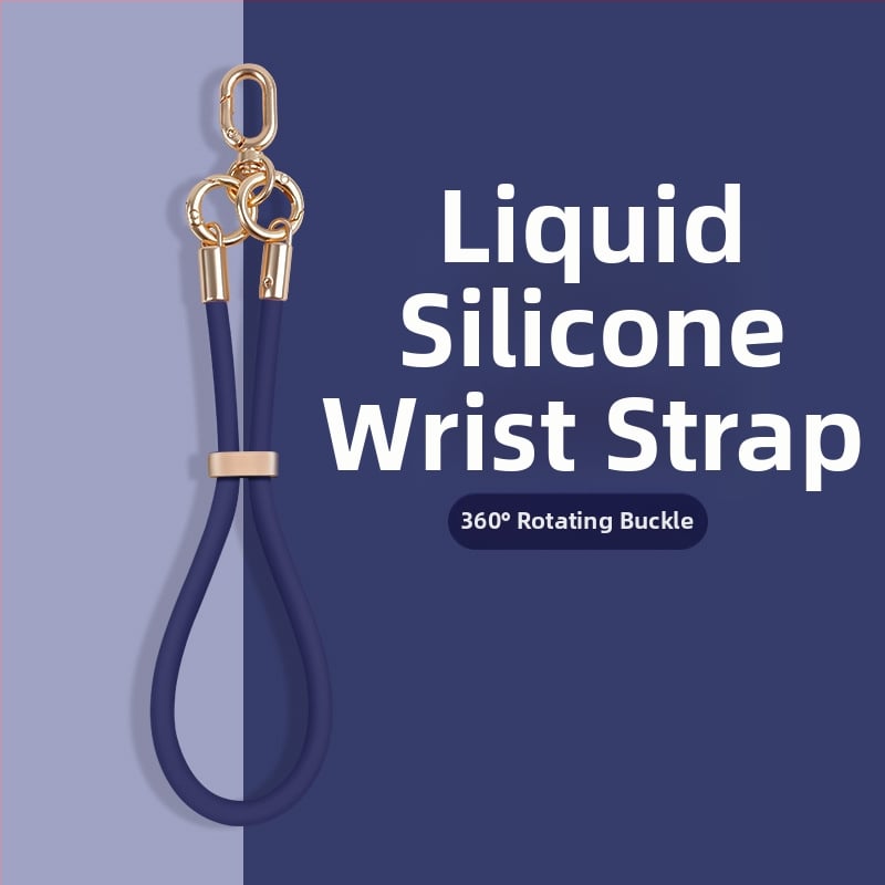 Skysto silikono telefono pakabukas su reguliuojamu užsegimu — anti-pardavimo funkcija, kūrybingas geometrinis dizainas, prekė Yikaden