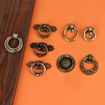 Λαβή επίπλων με ένα τρύπημα για ντουλάπα – κράμα ψευδάργύρου, ηλεκτροπλακωμένη, μοντέλο DD009, κατάλληλη για ντουλάπες, συρτάρια και έπιπλα