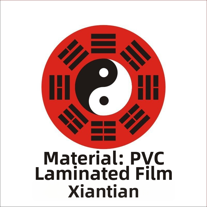 Autocolant autoadeziv pentru telefon cu motiv Tai Chi opt diagrame, artă taoistă Feng Shui; hârtie acoperită; personalizare disponibilă