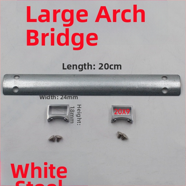 Metalna kopča-klips za torbe s I- i H-oblikom i oprugom – hardver za DIY torbe