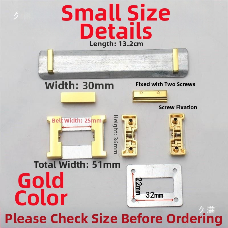 Metallist kottlukustusklips I- ja H-kujulise vedruga – DIY kottide tarvikud