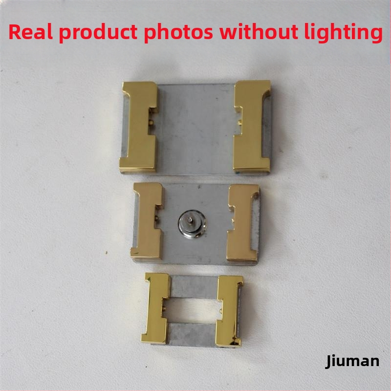 Metallist kottlukustusklips I- ja H-kujulise vedruga – DIY kottide tarvikud