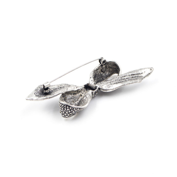 Zhenyao Jewelry Unisex Broš u obliku luka – legura, elektroplating