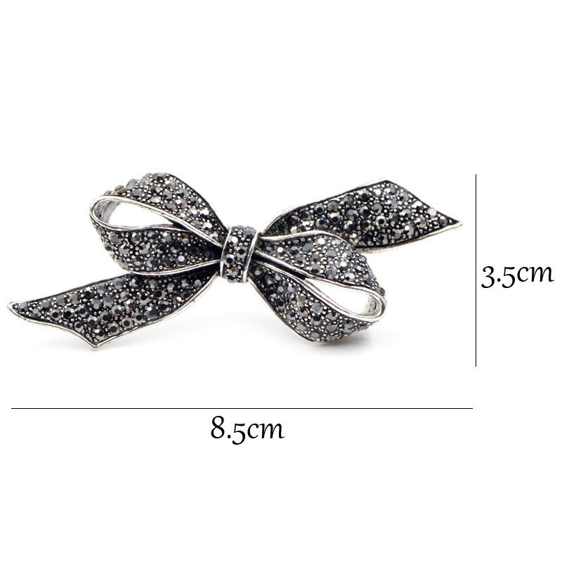 Zhenyao Jewelry Unisex Broš u obliku luka – legura, elektroplating