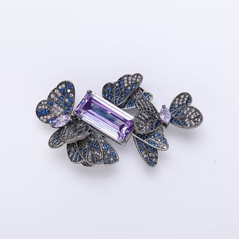 Καρφίτσα (χαλκός; σχήμα: ζώα; ηλεκτροπλατίωση; άνοιξη 2025)