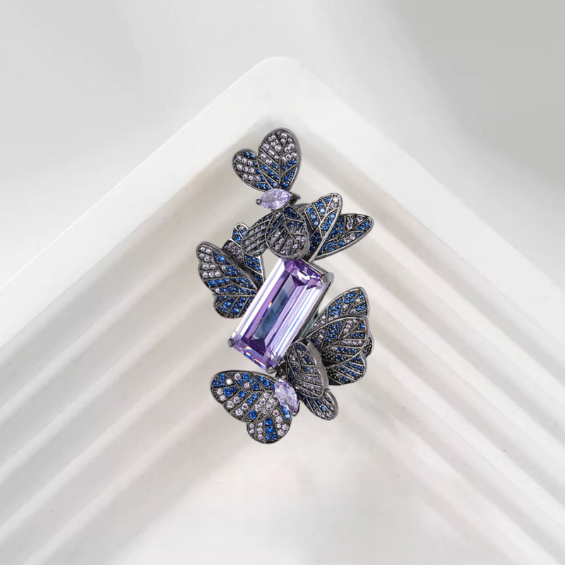 Καρφίτσα (χαλκός; σχήμα: ζώα; ηλεκτροπλατίωση; άνοιξη 2025)