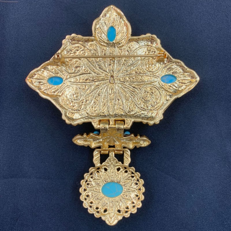 Καρφίτσα από 18k πραγματικό χρυσό, διάτρητο σχέδιο μελισσας, μεσαιωνικό στυλ λογοτεχνικό ρετρό, πολυλειτουργικό αξεσουάρ, Χειμώνας 2024