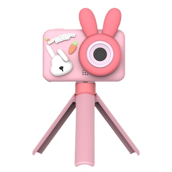 D32 Gyerekeknek szóló digitális kamera kettős HD objektívvel, 2,0 hüvelykes LCD, TF-kártya támogatás, ABS ház, akár 2 óra üzemidő