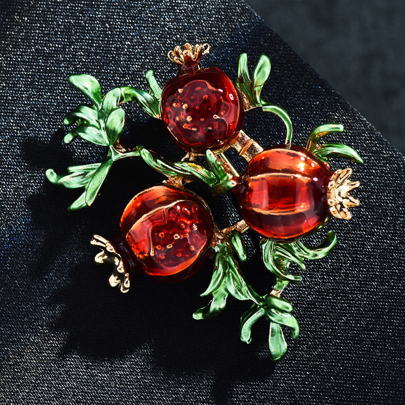 Καρφίτσα από κράμα ψευδάργύρου με στρας, vintage μοτίβο, στυλ μόδας γραφείου, διπλή χρήση