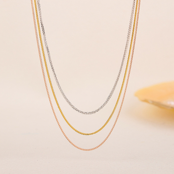 S925-ös ezüst nyaklánc keresztes lánccal, geometriai dizájn, precíz kivitelezés, nőknek
