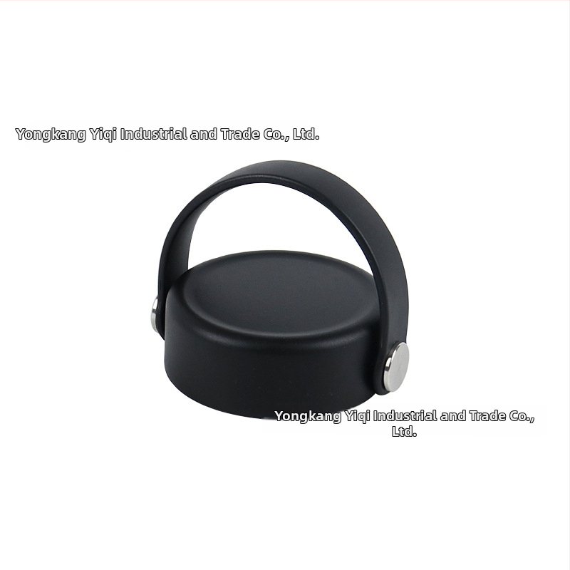 Caurspīdīga pudele ar pūšļotā aizsardzības vāciņu, izvirzīts rokturis ar skrūvi, vāciņš tiešai dzeršanai un silikona uzgaļa — Materiāls: Plastmasa; Logotipa druka: Iespējama; Personalizācija: Jā; Kvalitāte: Premium; Stils: Mūsdienīgs minimālisms