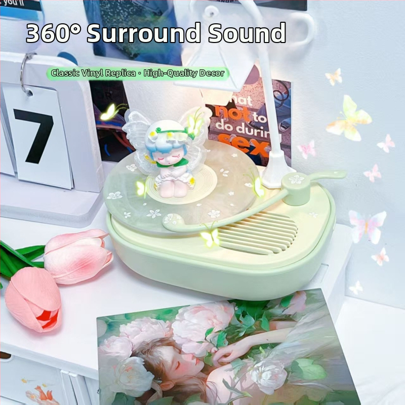 Pianisto Bluetooth garsiakalbis su įmontuota ambientinės šviesos funkcija, 5W, Bluetooth 5.3, baterija 1200-2000 mAh, dažnių diapazonas 30 Hz-15 kHz, veikimo nuotolis 10 m