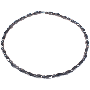Ogrlica od Gallstonea, ručna izrada, geometrijski dizajn, kuglični lanac, unisex (Materijal: Gallstone; Obrada: Ručna izrada; Stil: Geometrijski; Vrsta lanca: Kugličasti lanac; Namjena: Unisex)