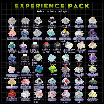 Kailh Kaihua σετ δοκιμών διακοπτών μηχανικού πληκτρολογίου, ενσύρματο, κυκλοφόρησε το 2023