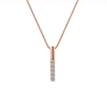 Geometriai hosszú nyaklánc medállal, aranyozott, minimalist és elegáns, könnyű luxus stílus