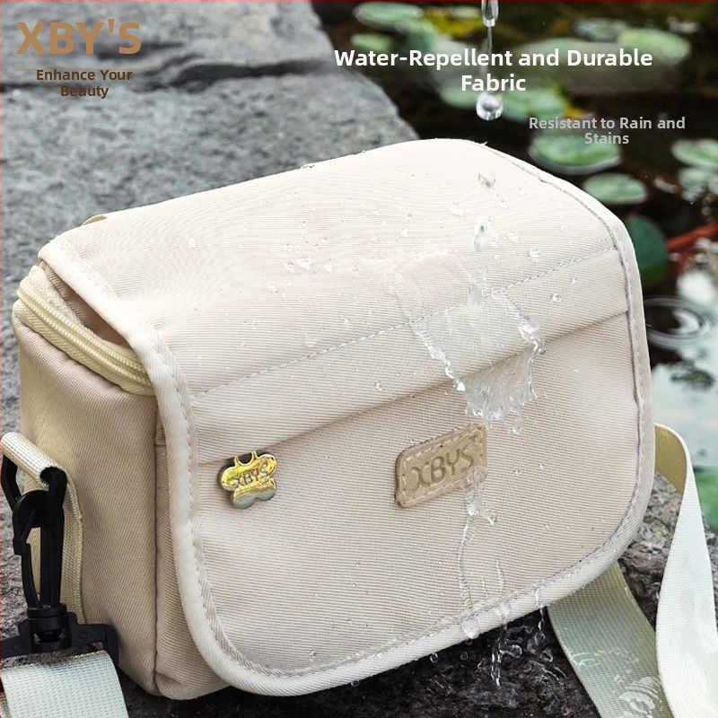 PU ādas kameras soma bezspogu kameras, plecu soma, iekšēja uzglabāšana, pavasaris 2025