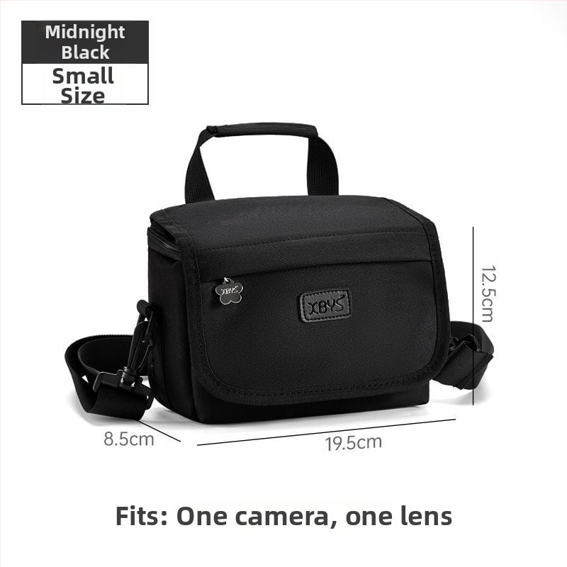 PU bőrű kameratáska tükör nélküli kamerákhoz, vállon átvethető, kézitáska stílus, otthoni tárolás, 2025 tavasz megjelenés