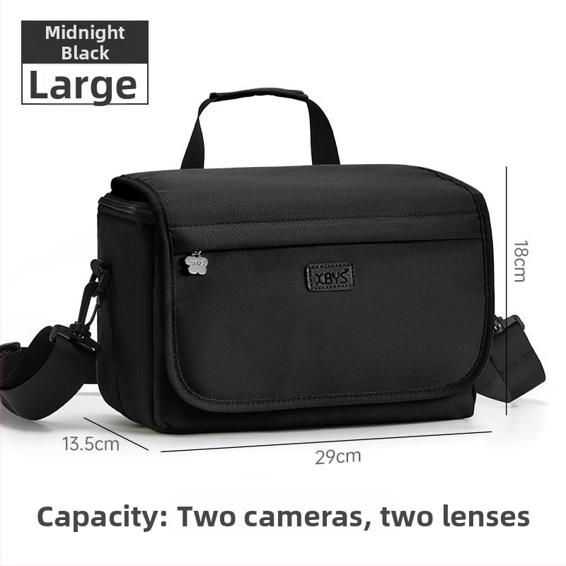 PU bőrű kameratáska tükör nélküli kamerákhoz, vállon átvethető, kézitáska stílus, otthoni tárolás, 2025 tavasz megjelenés